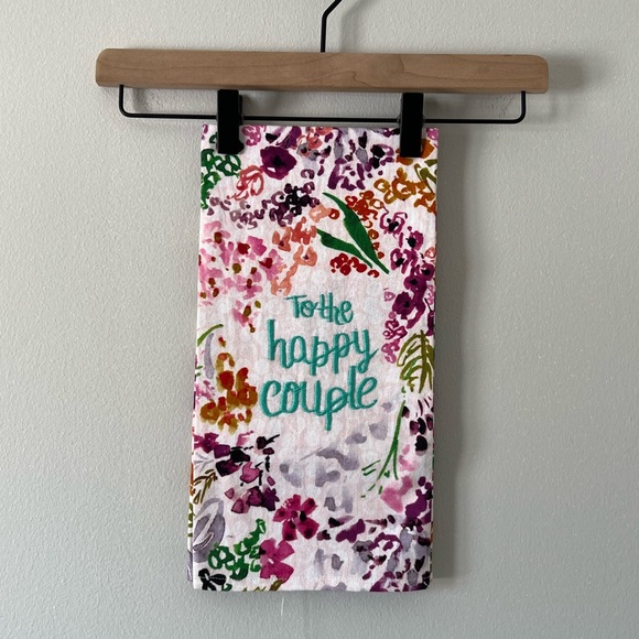 Anthropologie Other - Anthropologie To The Happy Couple Dishtowel